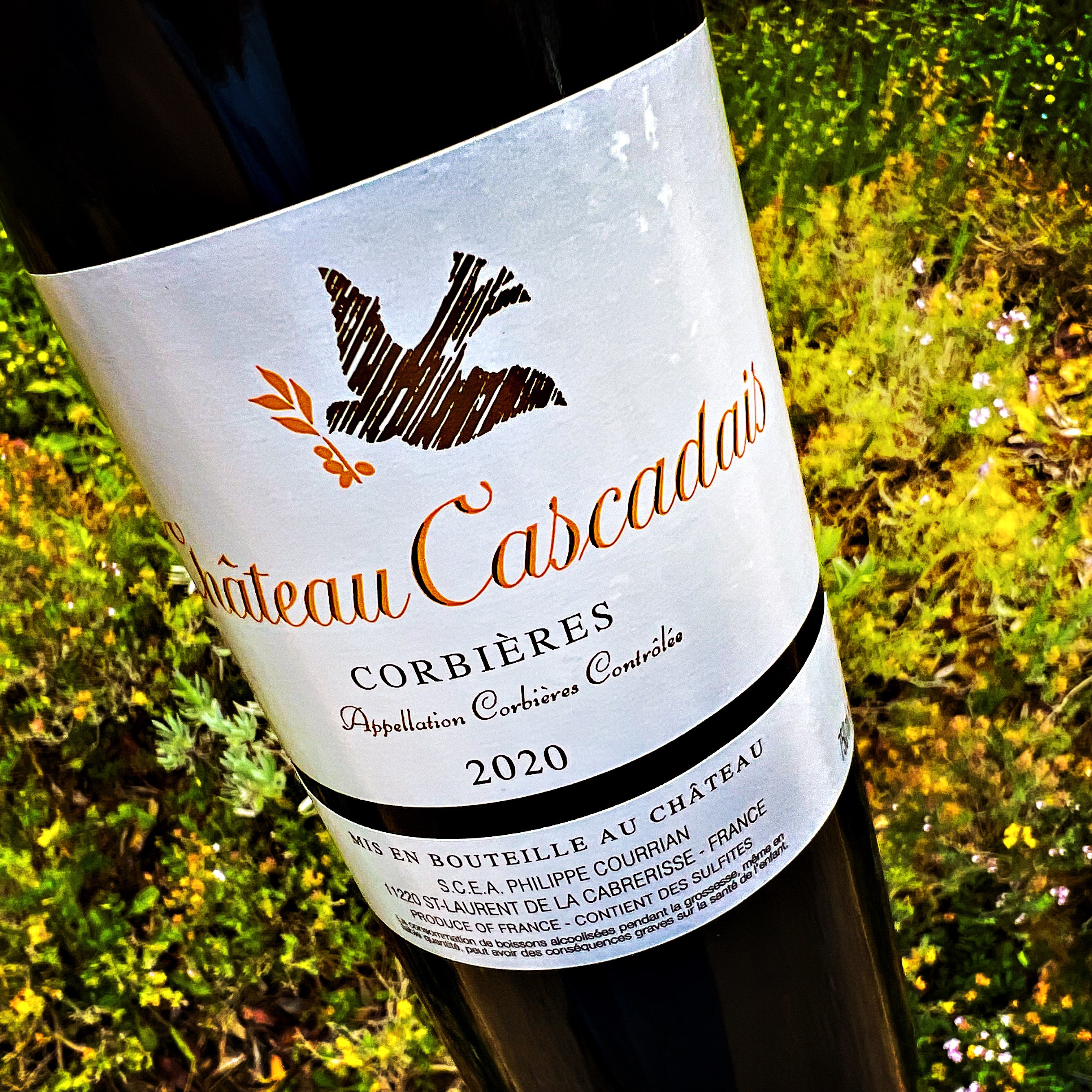 6 bouteilles de château Cascadais 2020